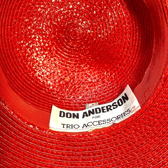 Designer’s Large-Brim Ball Hat Embellished by Don Anderson Italy - Picture 6 of 11